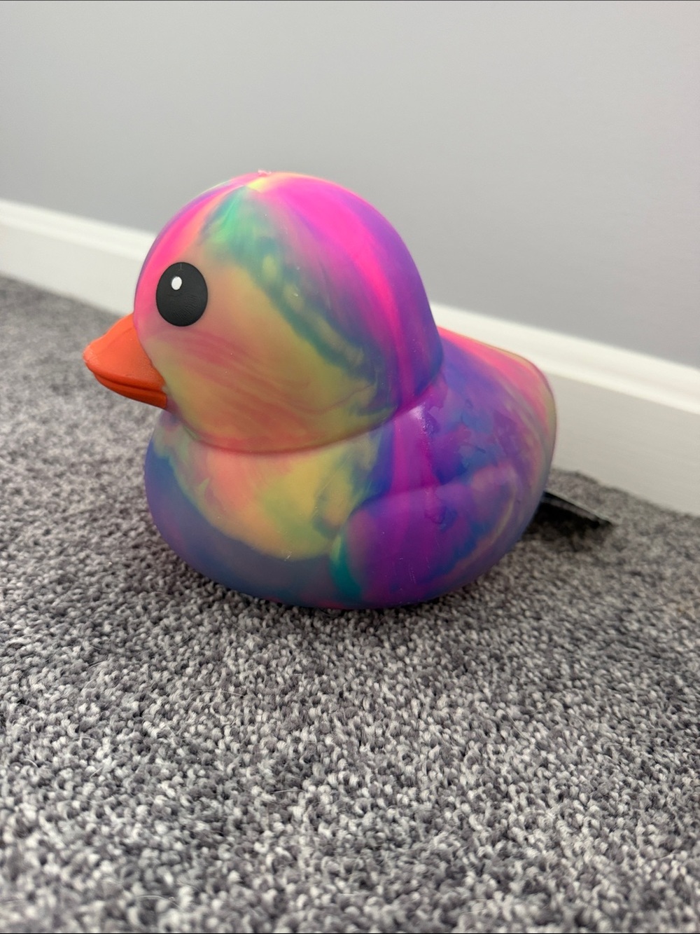 Sunny Days Jumbo Squishy Squeezy Tie-Dye Rubber Duck